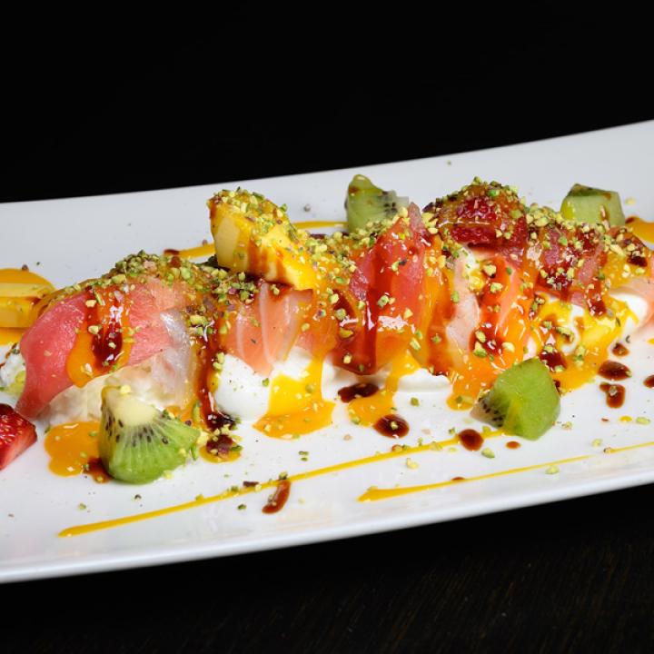Sashimi Misto con Bufala